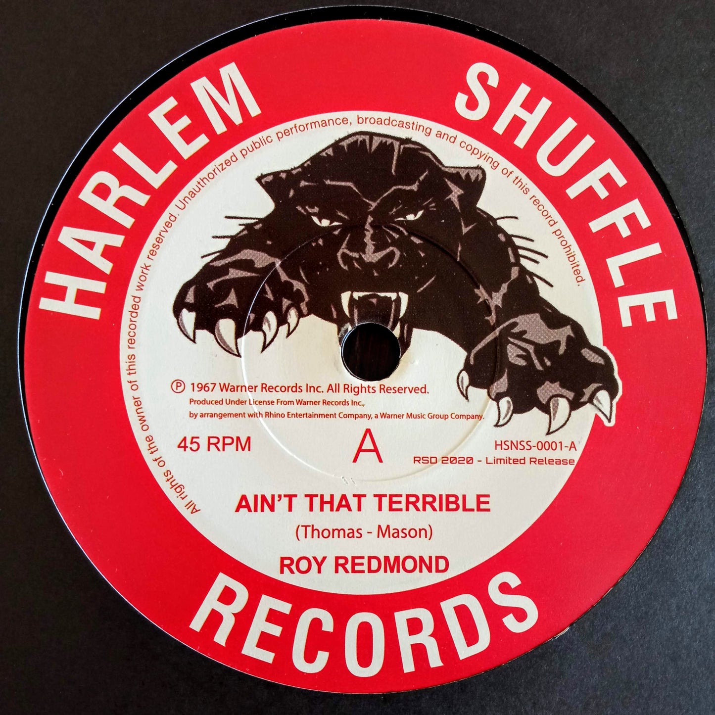 Roy Redmond – Ain’t That Terrible