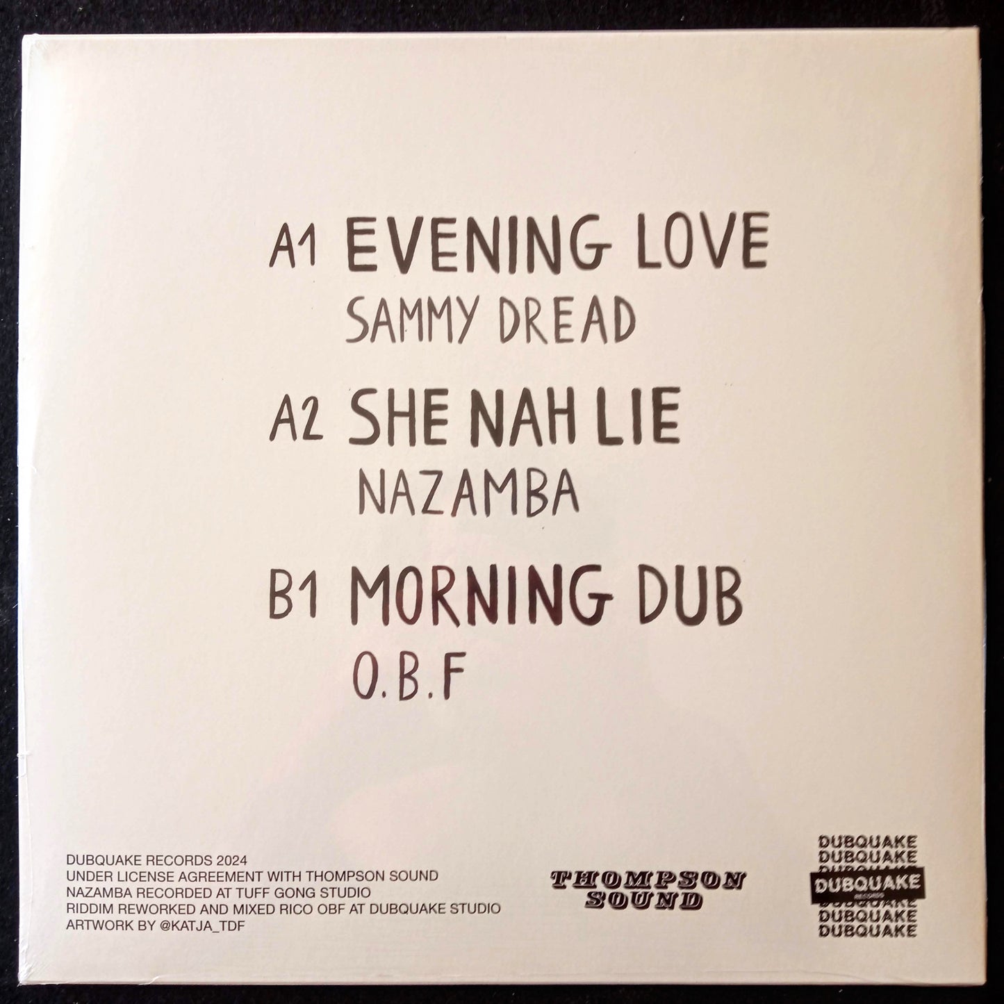 Sammy Dread, Nazamba + OBF - Evening Love b