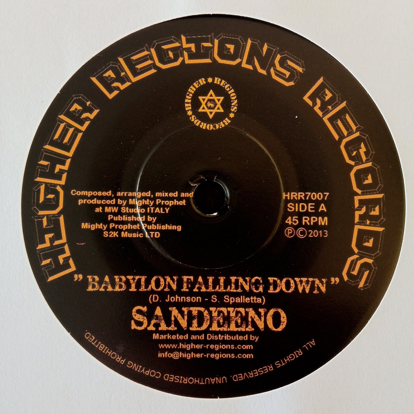 Sandeeno - Babylon Falling Down