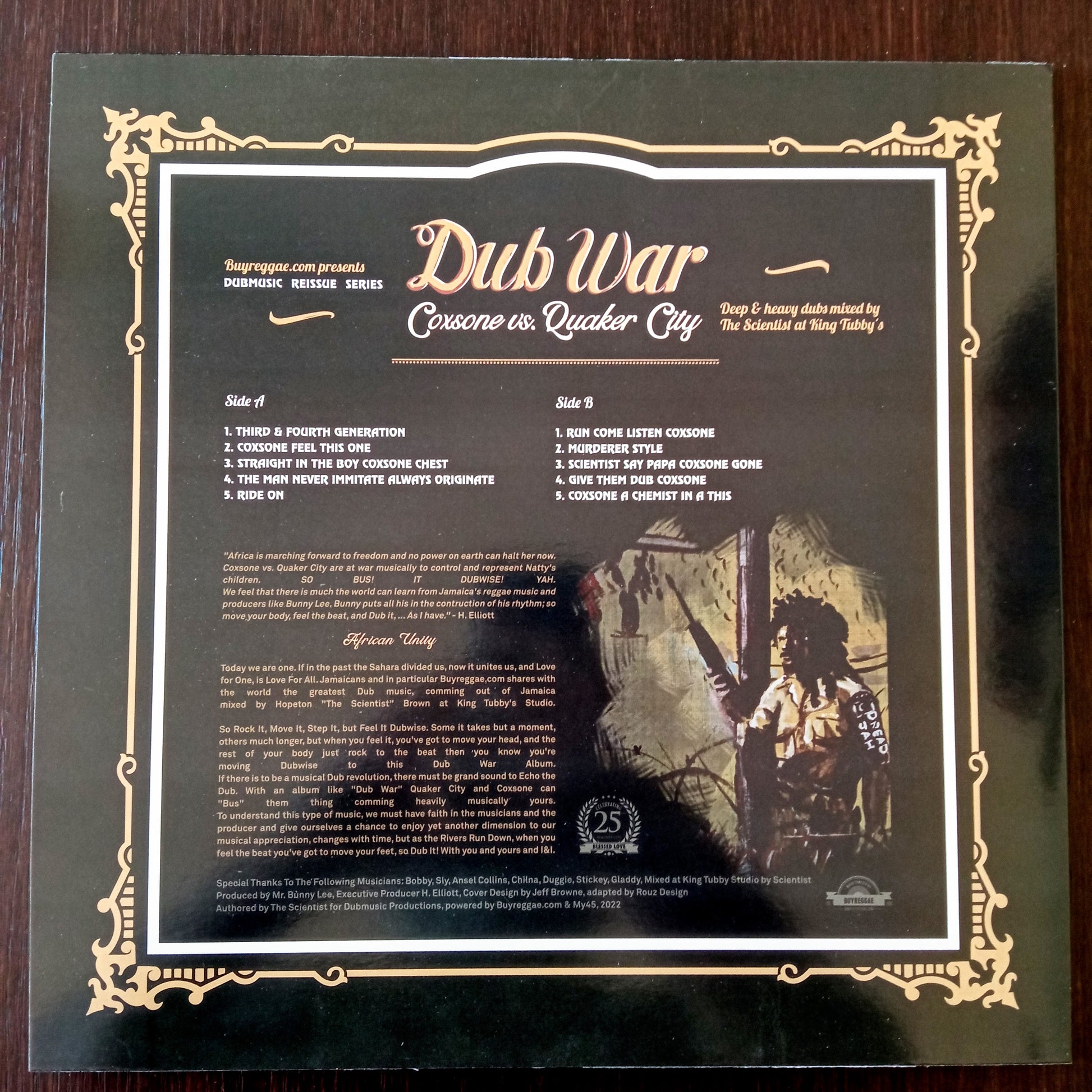 Scientist – Dub War - Coxsone vs. Quaker City b