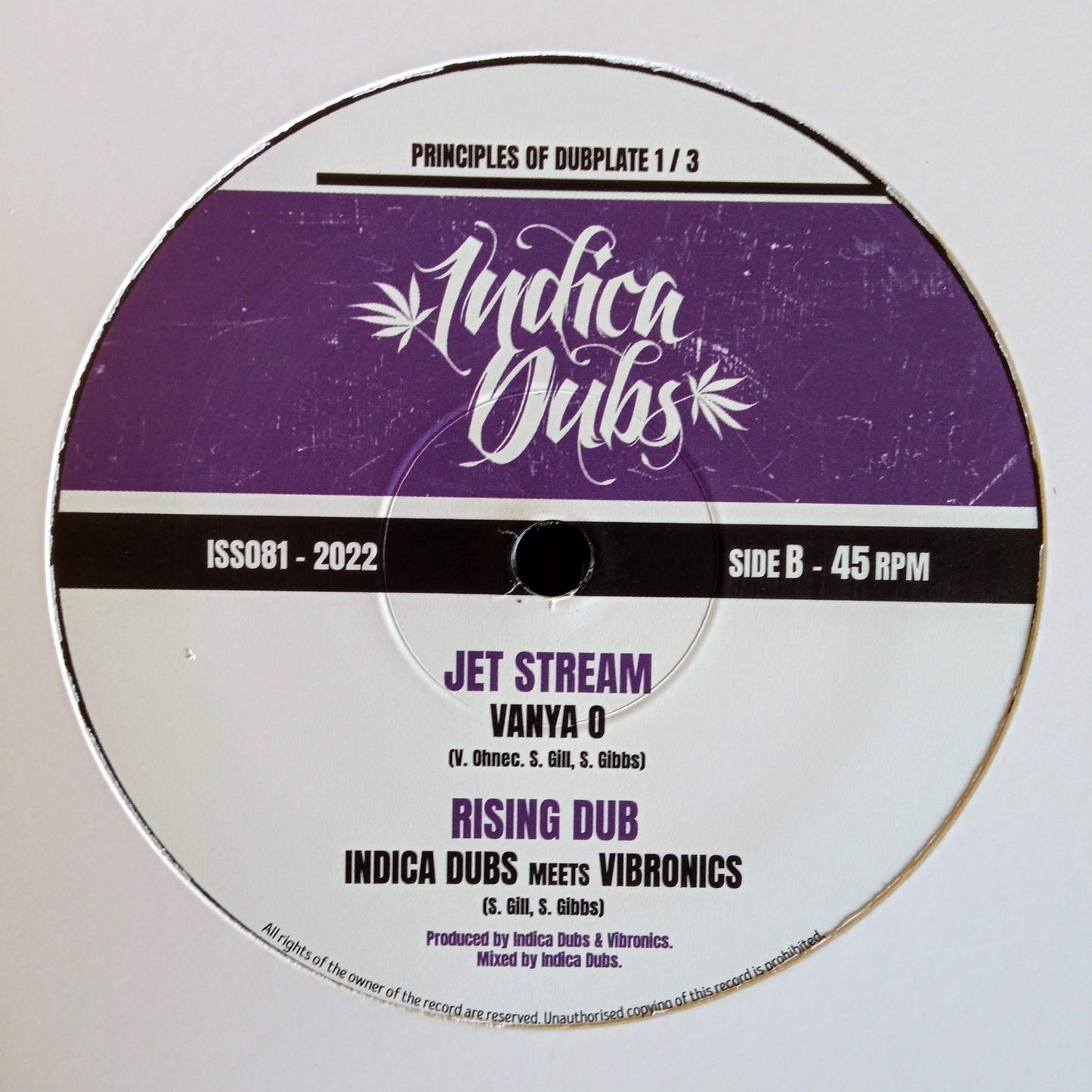 Shiva, Vanja Ohnec, Vibronics, Indica Dubs - Jah Is Here B