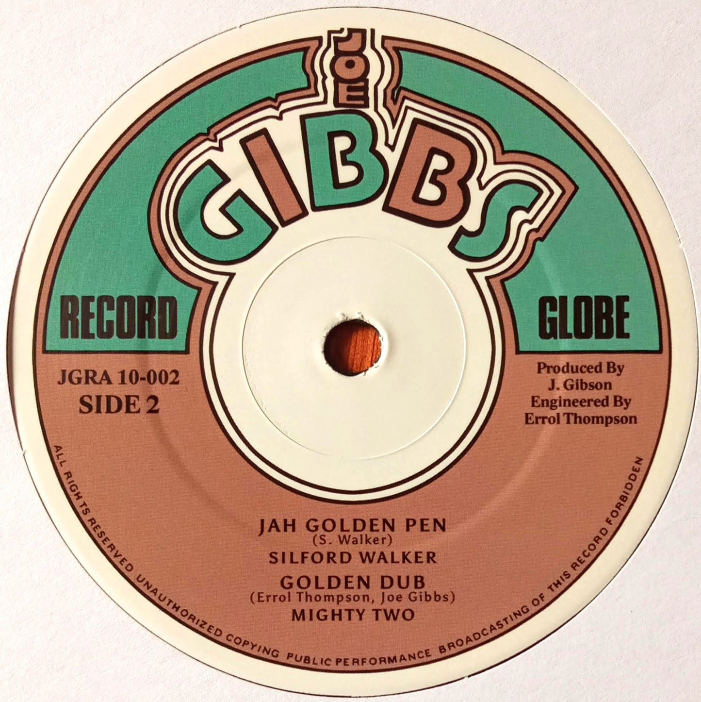 Silford Walker – Burn Babylon / Jah Golden Pen b