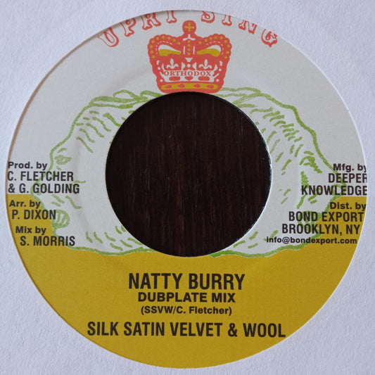 Silk, Satin, Velvet Wool – Natty Burry