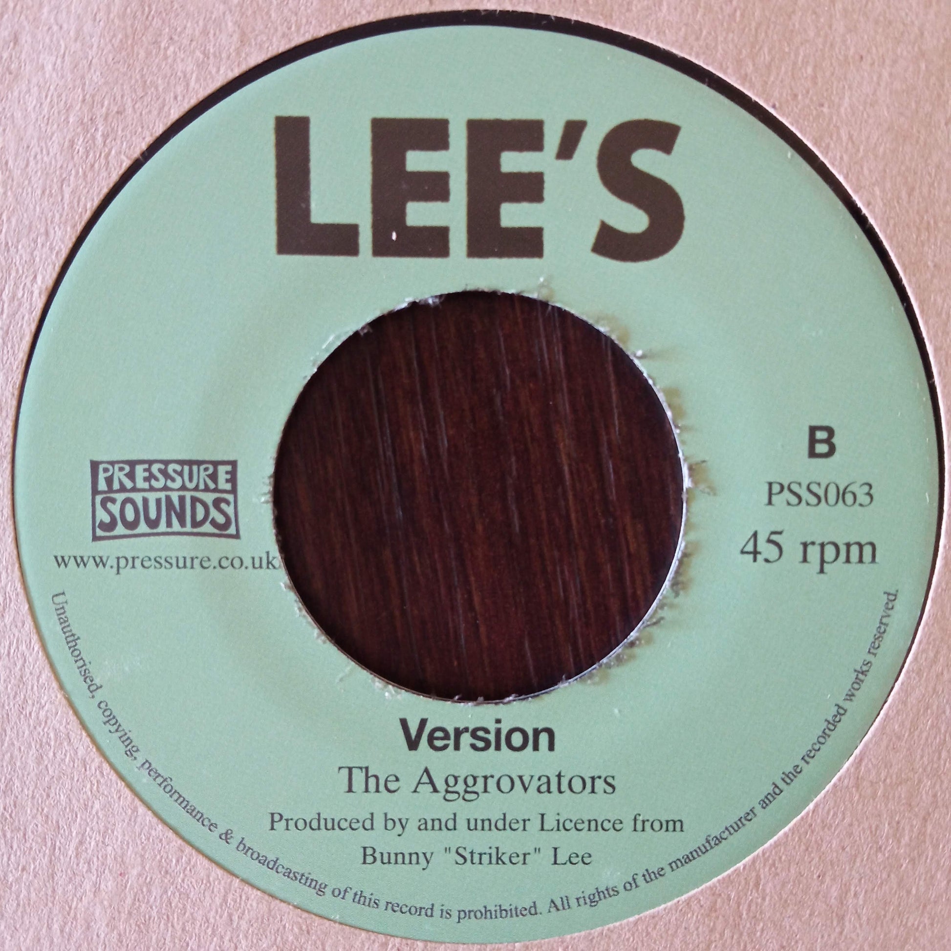 Slim Smith / The Aggrovators – Turning Point b