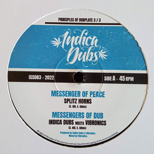 Splitz Horns, Indica Dubs, Vibronics - Messenger Of Peace