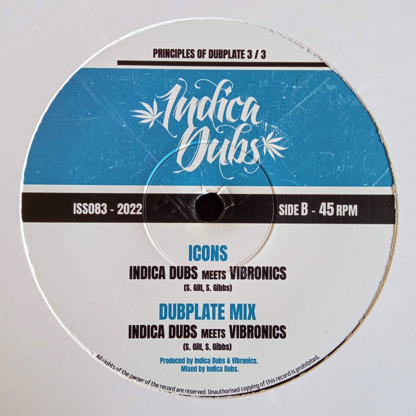 Splitz Horns, Indica Dubs, Vibronics - Messenger Of Peace B