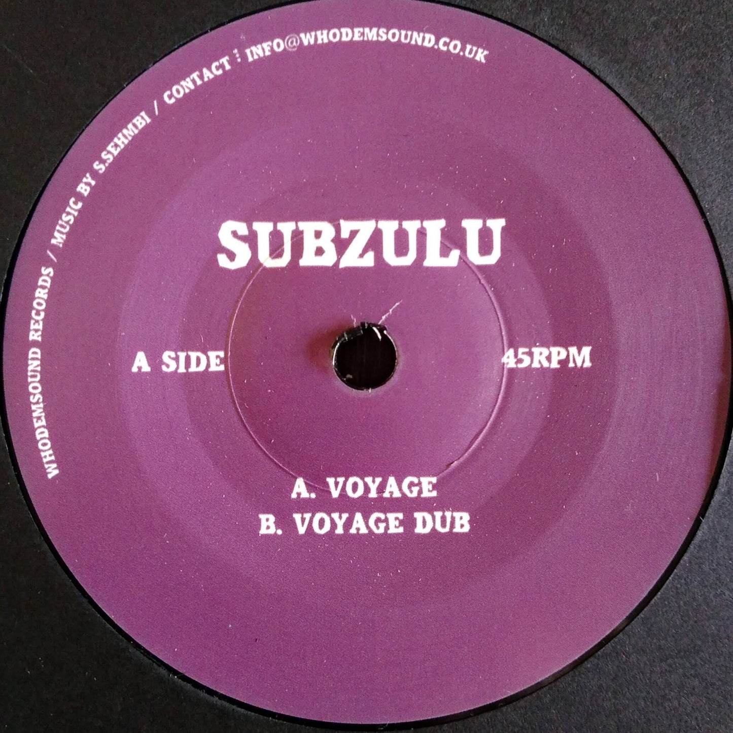 Subzulu - Voyage