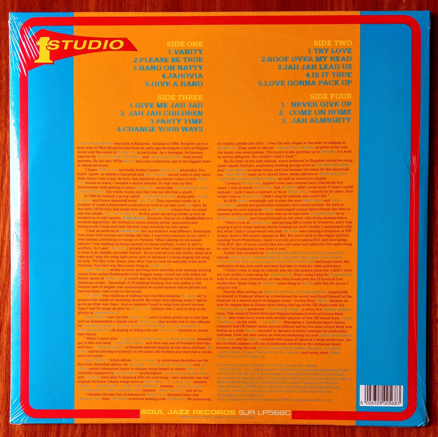 Sugar Minott – Sugar Minott At Studio One b