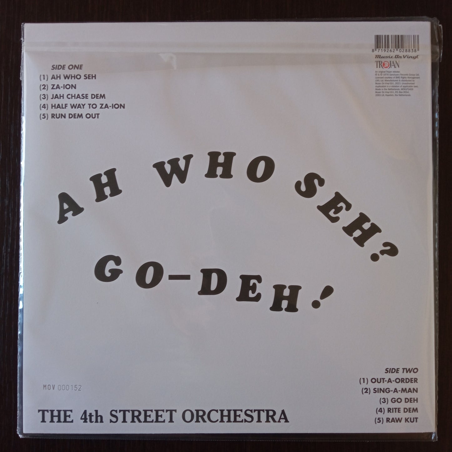 The 4th Street Orchestra – Ah Who Seh? Go-Deh! b