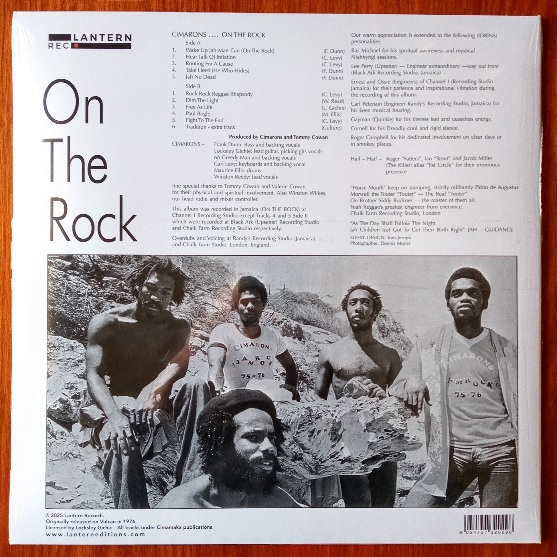 The Cimarons - On The Rock b