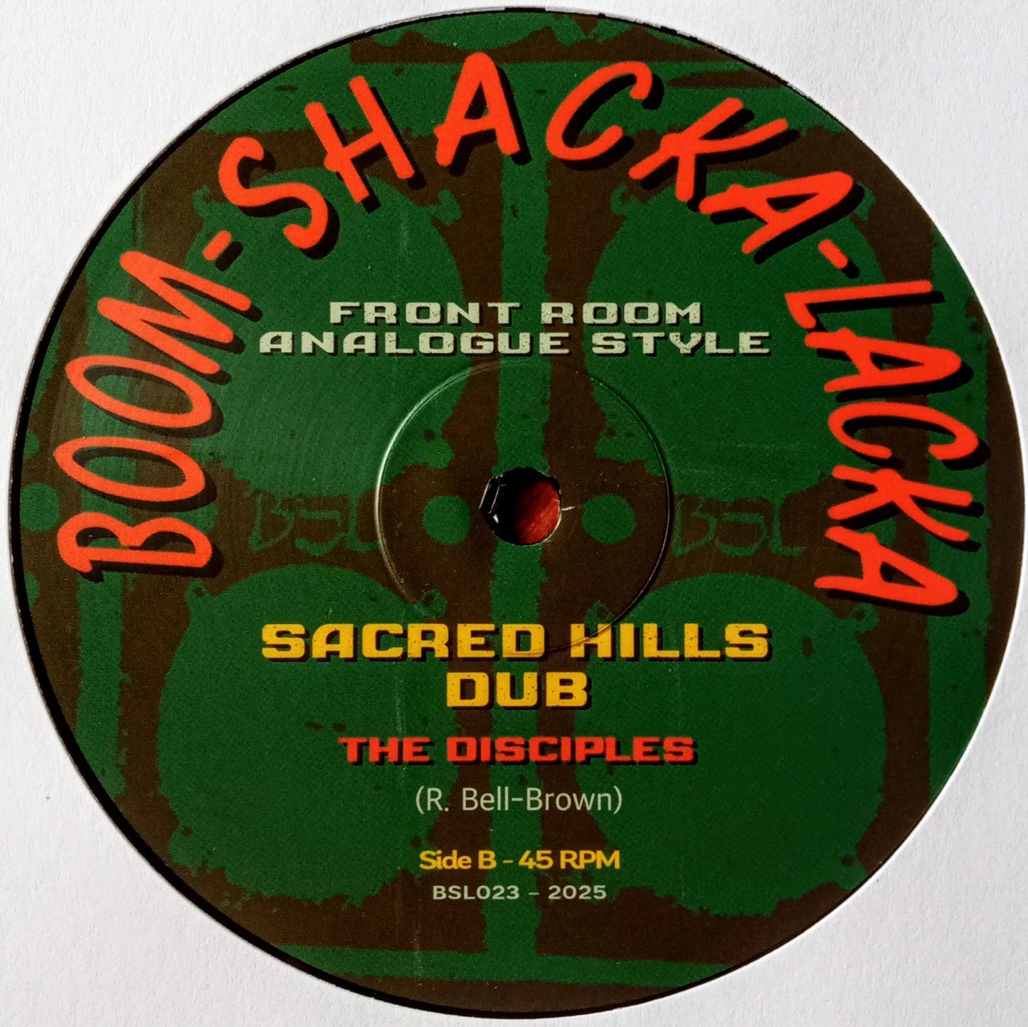 The Disciples - Krakatoa's Vengeance / Sacred Hills Dub b