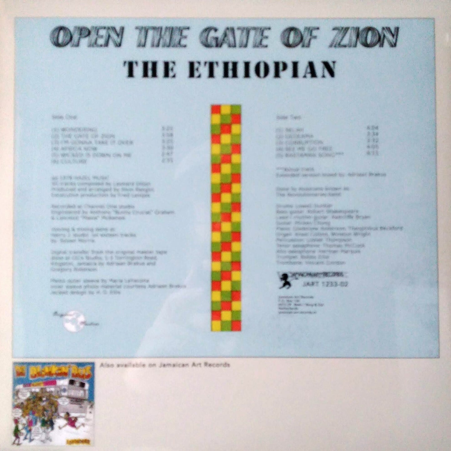 The Ethiopian - Open The Gate Of Zion b