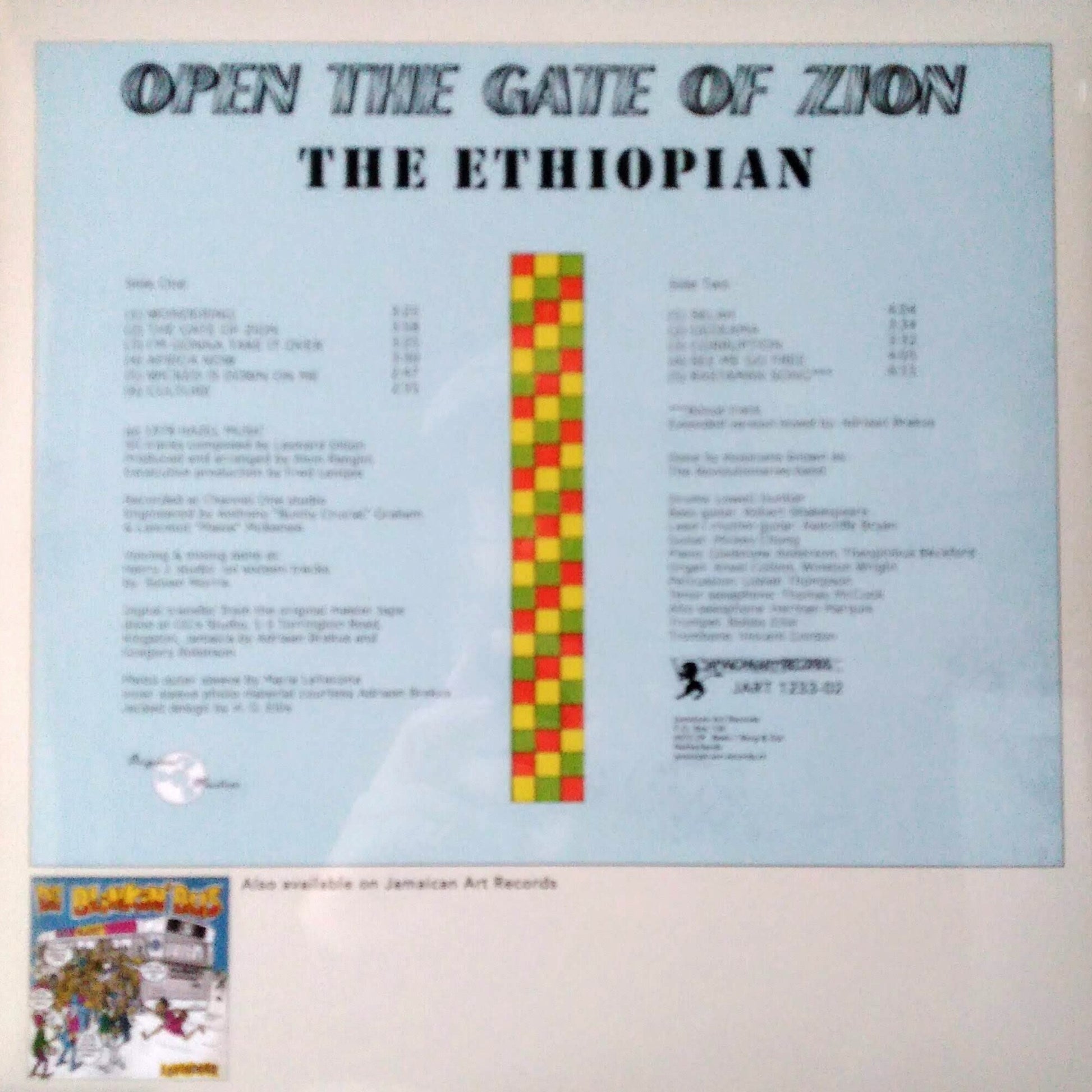The Ethiopian - Open The Gate Of Zion b