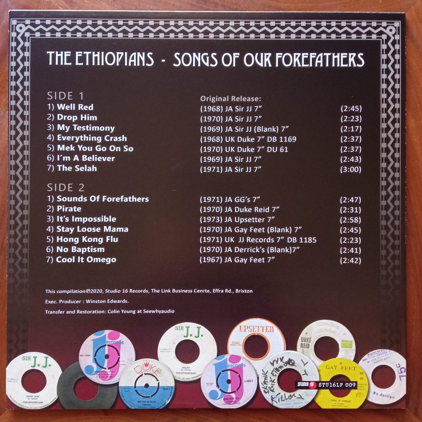 The Ethiopians – Songs Of Our Forefathers b