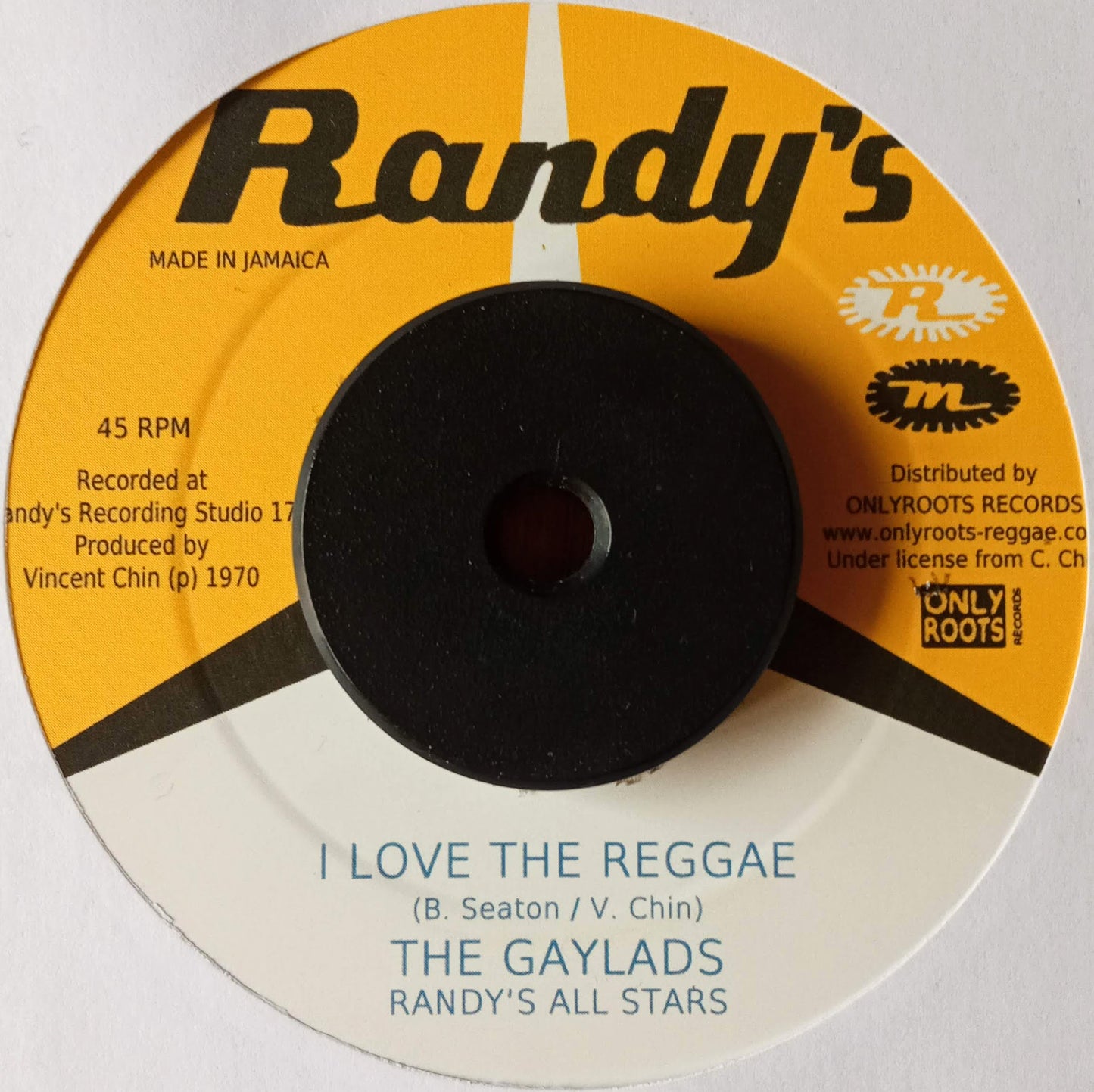 The Gaylads / Randy's All Stars – Wha She Do Now / I Love The Reggae