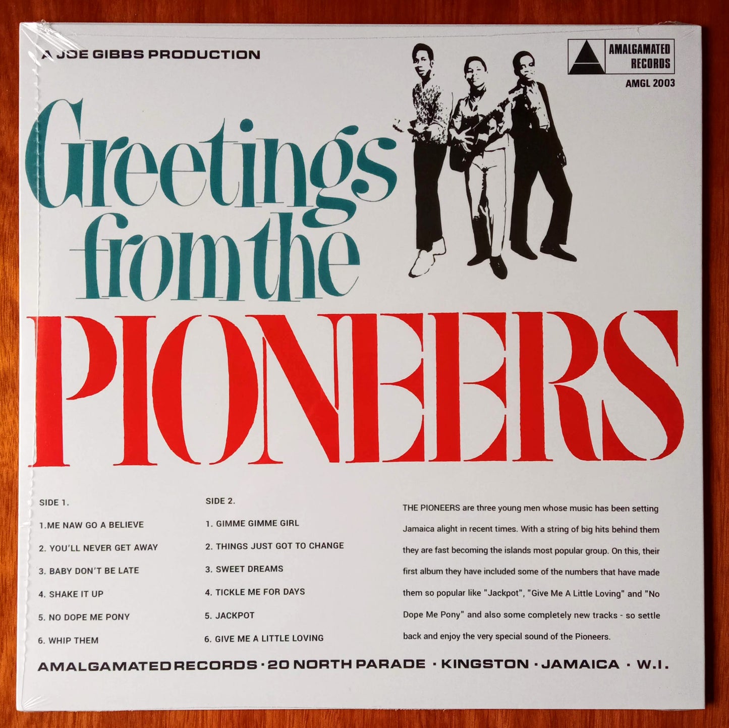The Pioneers – Greetings From The Pioneers b