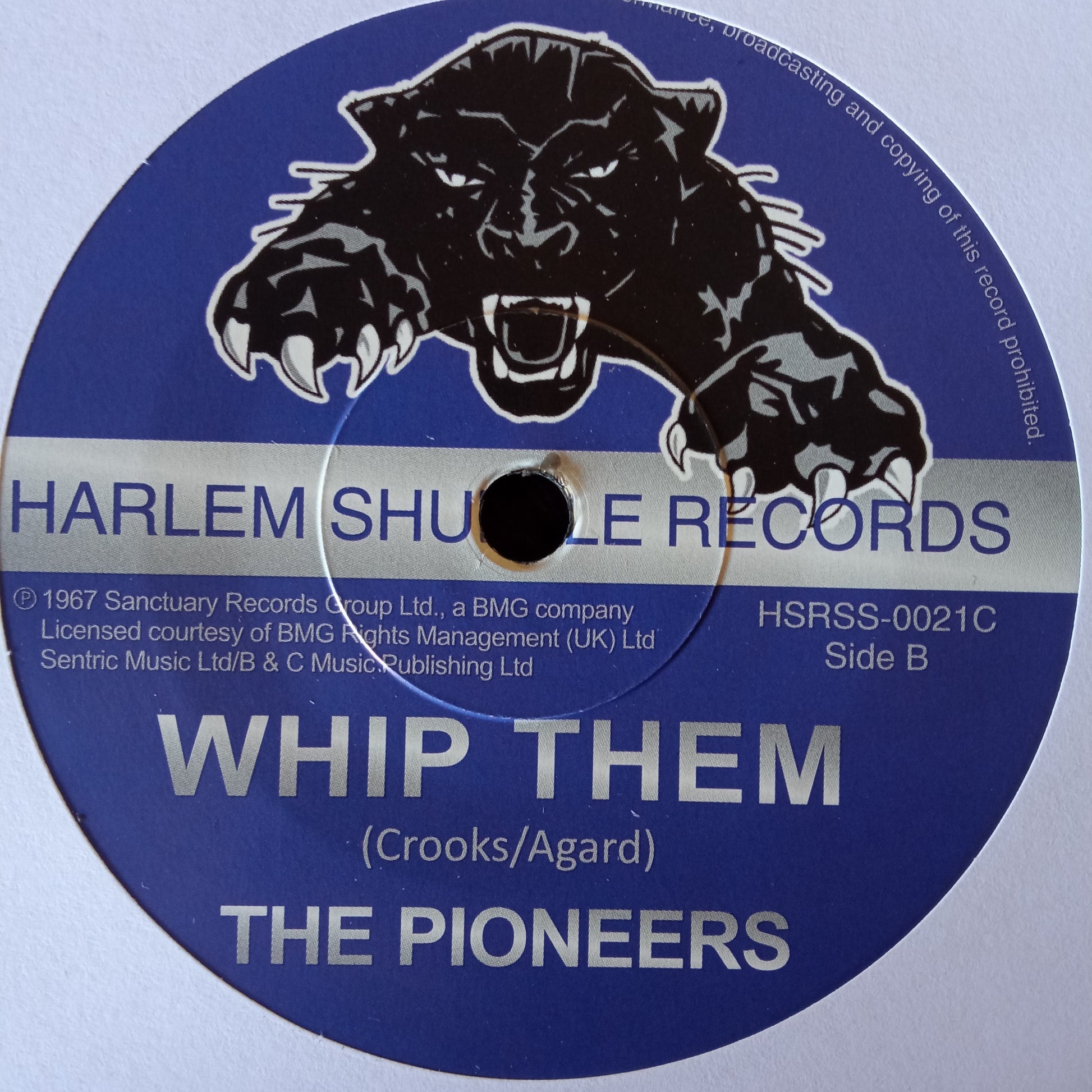 The Pioneers – Some Having A Bawl / Whip Them b