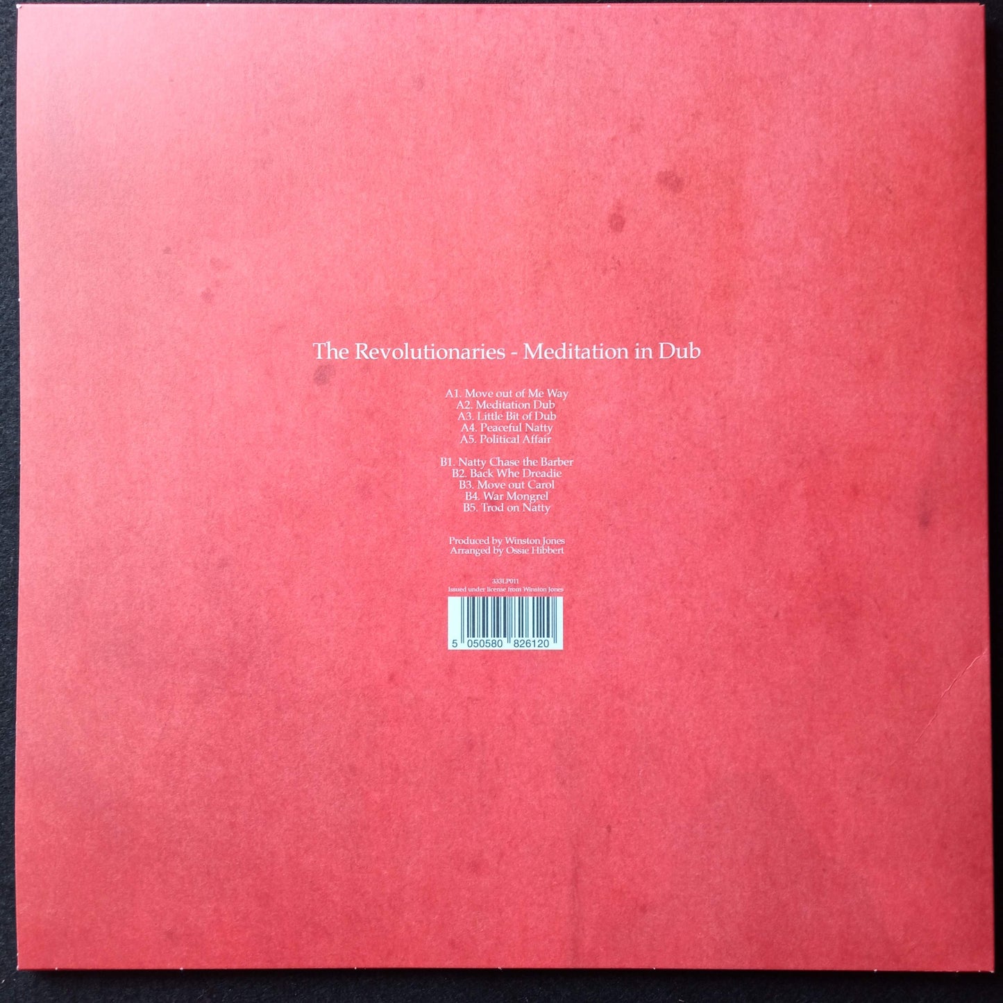 The Revolutionaries – Meditation In Dub b