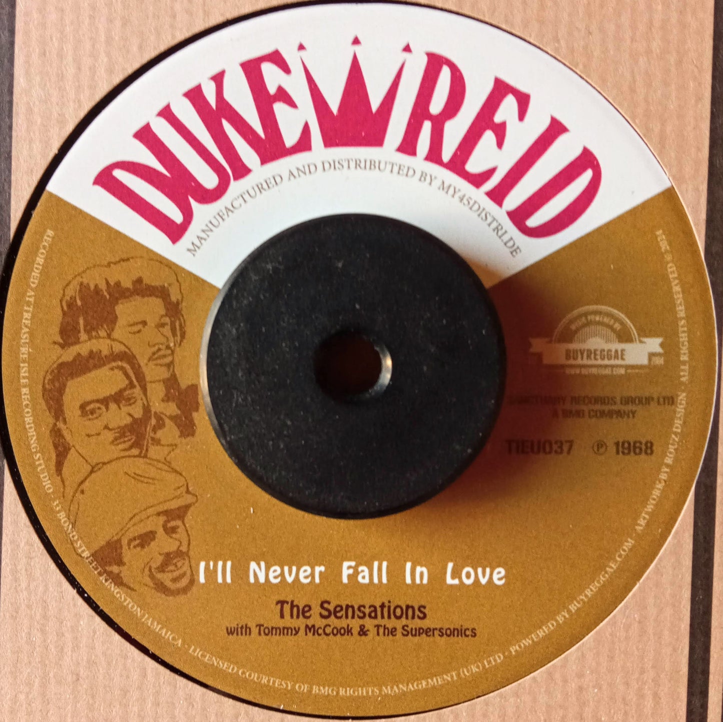 The Sensations + Tommy McCook, I'll Never Fall In Love