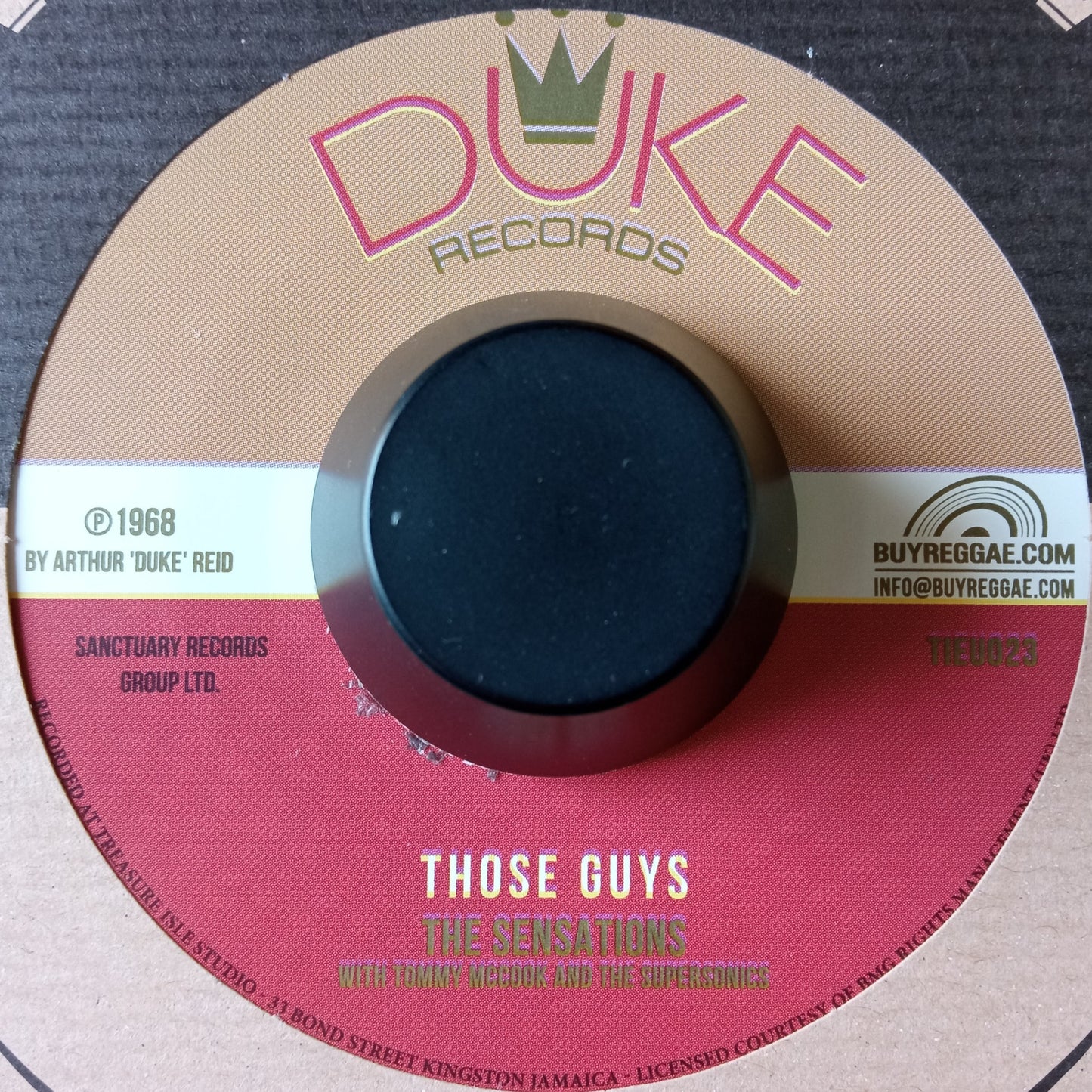 The Sensations / Winston Wright – Those Guys