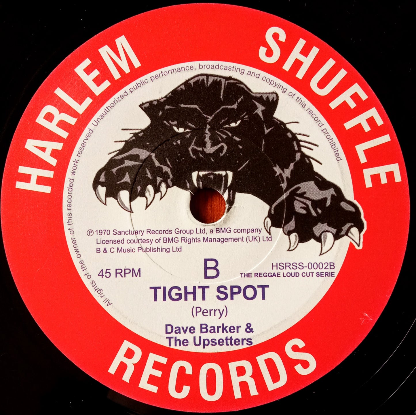 The Upsetters / Dave Barker – Popcorn / Tight Spot b