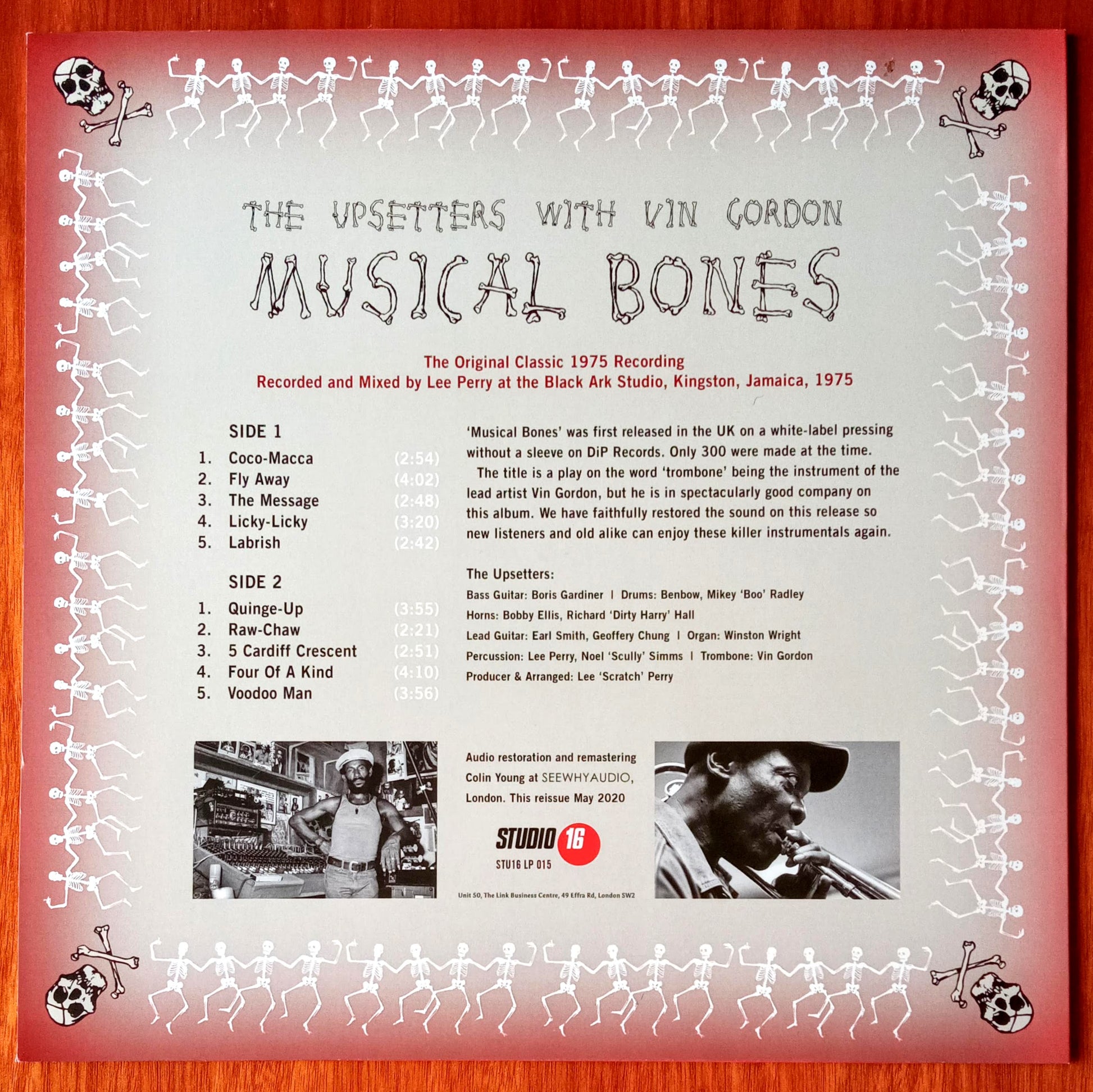 The Upsetters With Vin Gordon – Musical Bones b