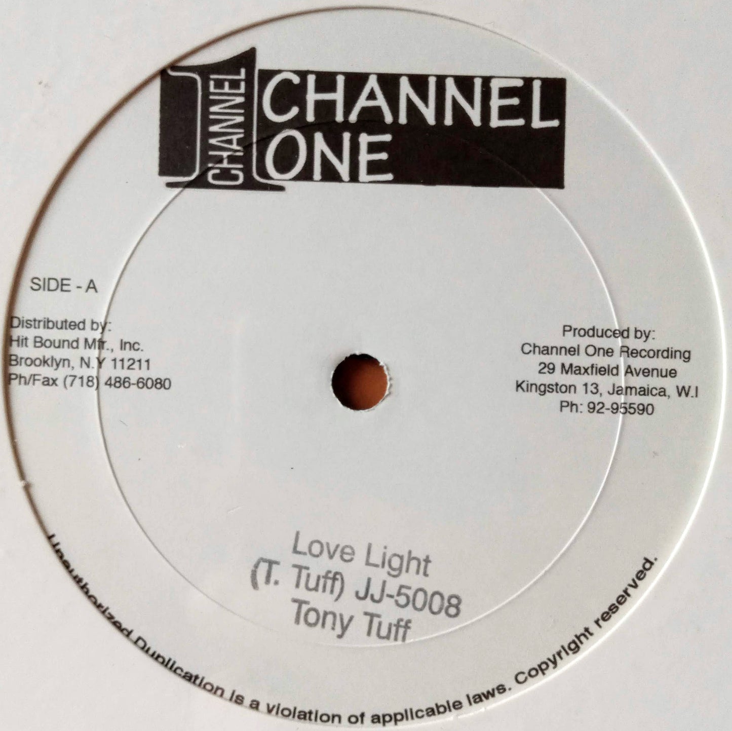 Tony Tuff – Love Light