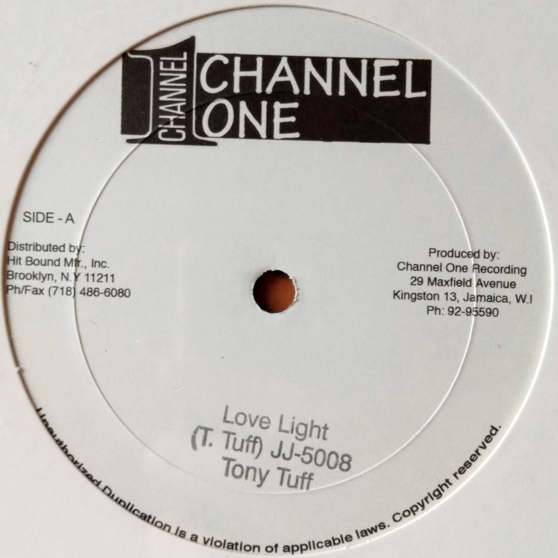 Tony Tuff – Love Light