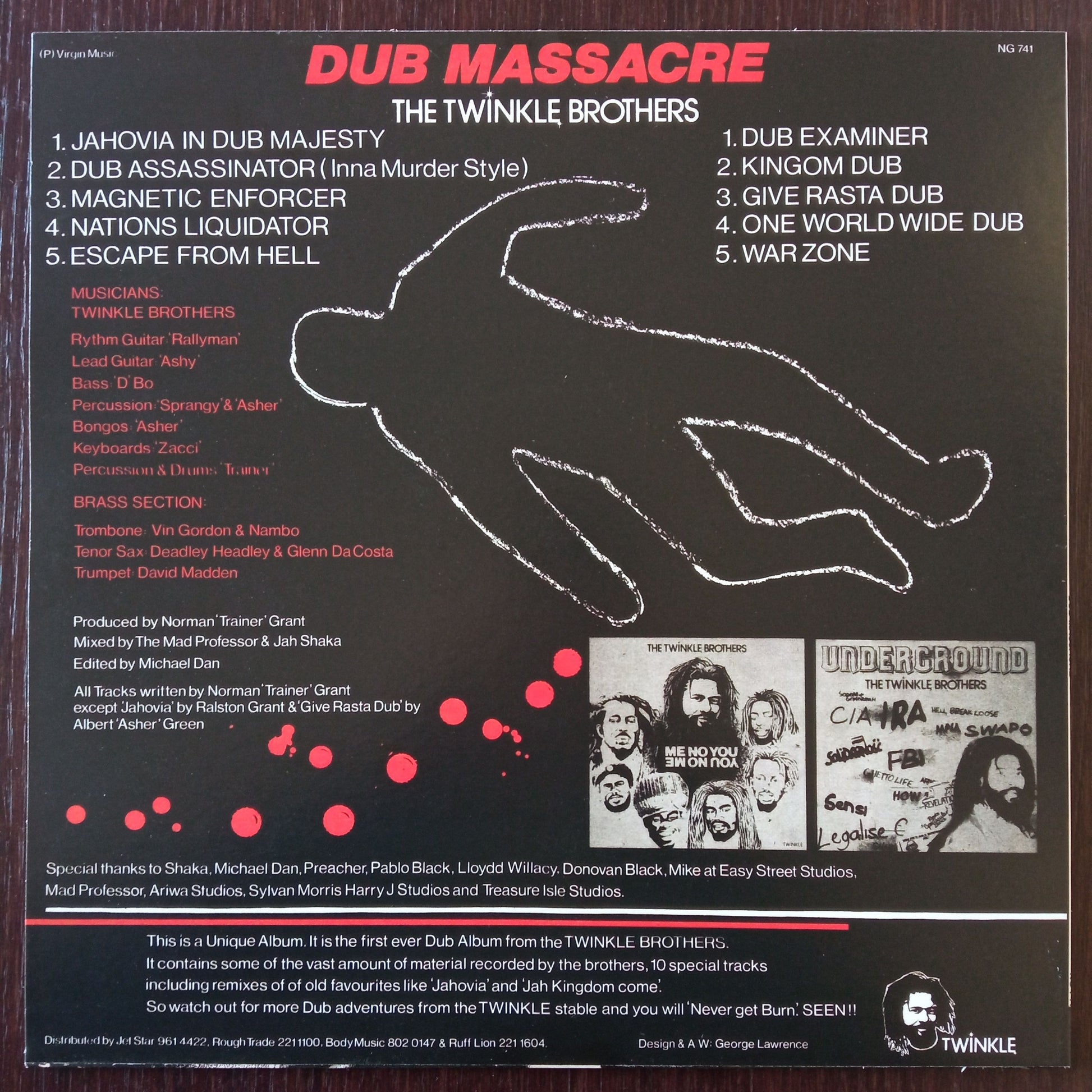 Twinkle Brothers – Dub Massacre - Inna Murder Style b