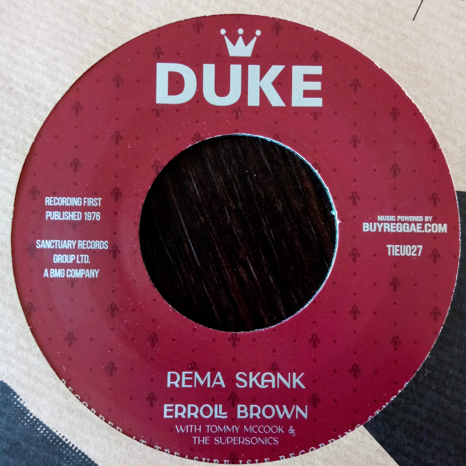 U-Roy / Errol Brown - I Can't Lose / Rema Skank b