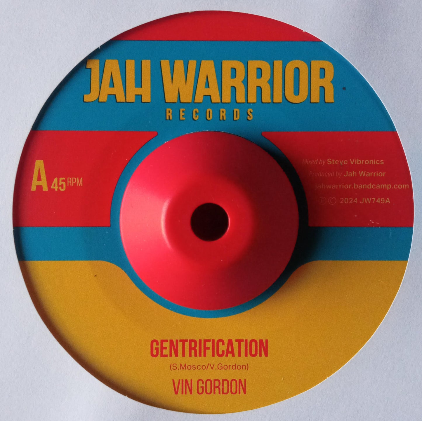 Vin Gordon, Jah Warrior – Gentrification