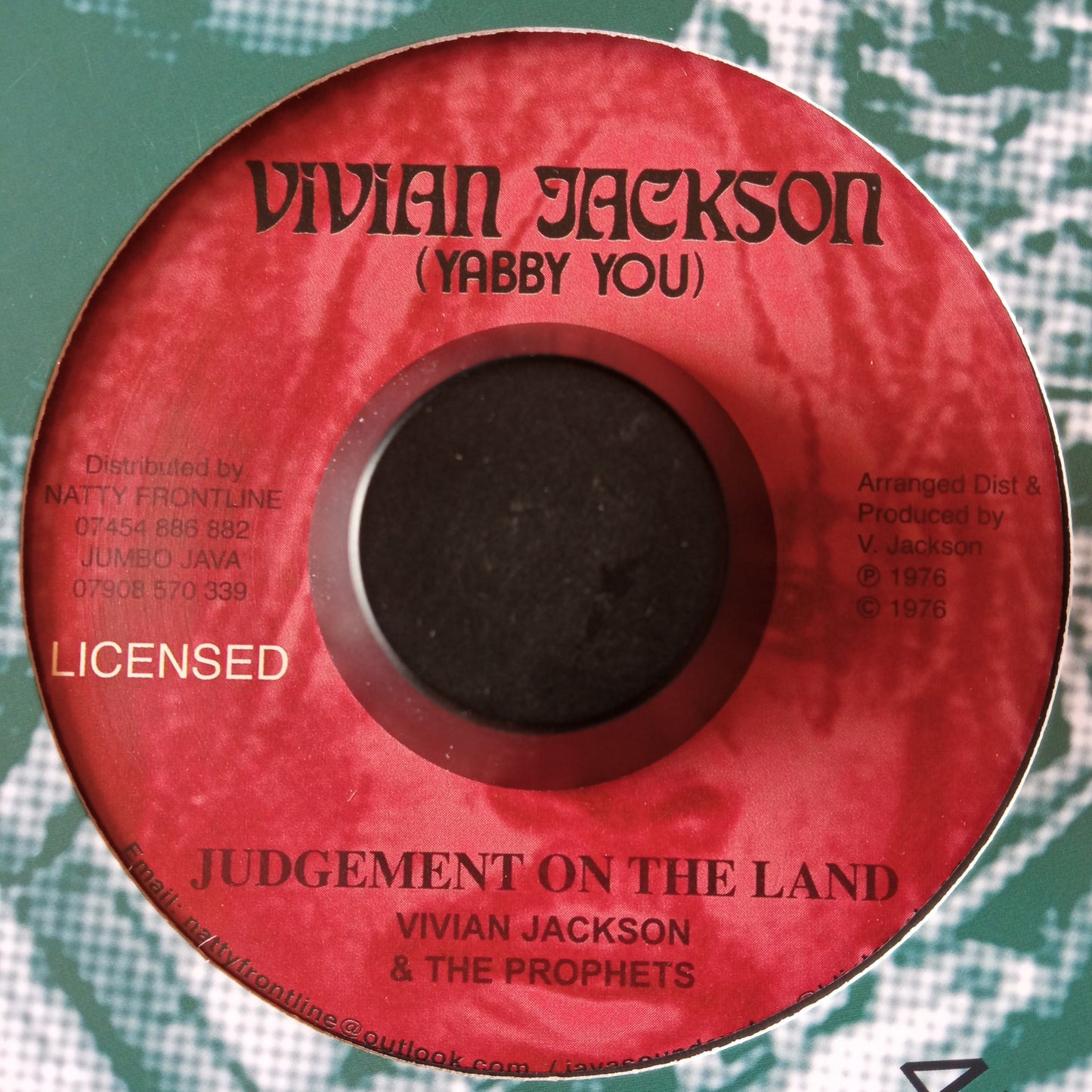 Vivian Jackson + The Prophets – Judgement On The Land