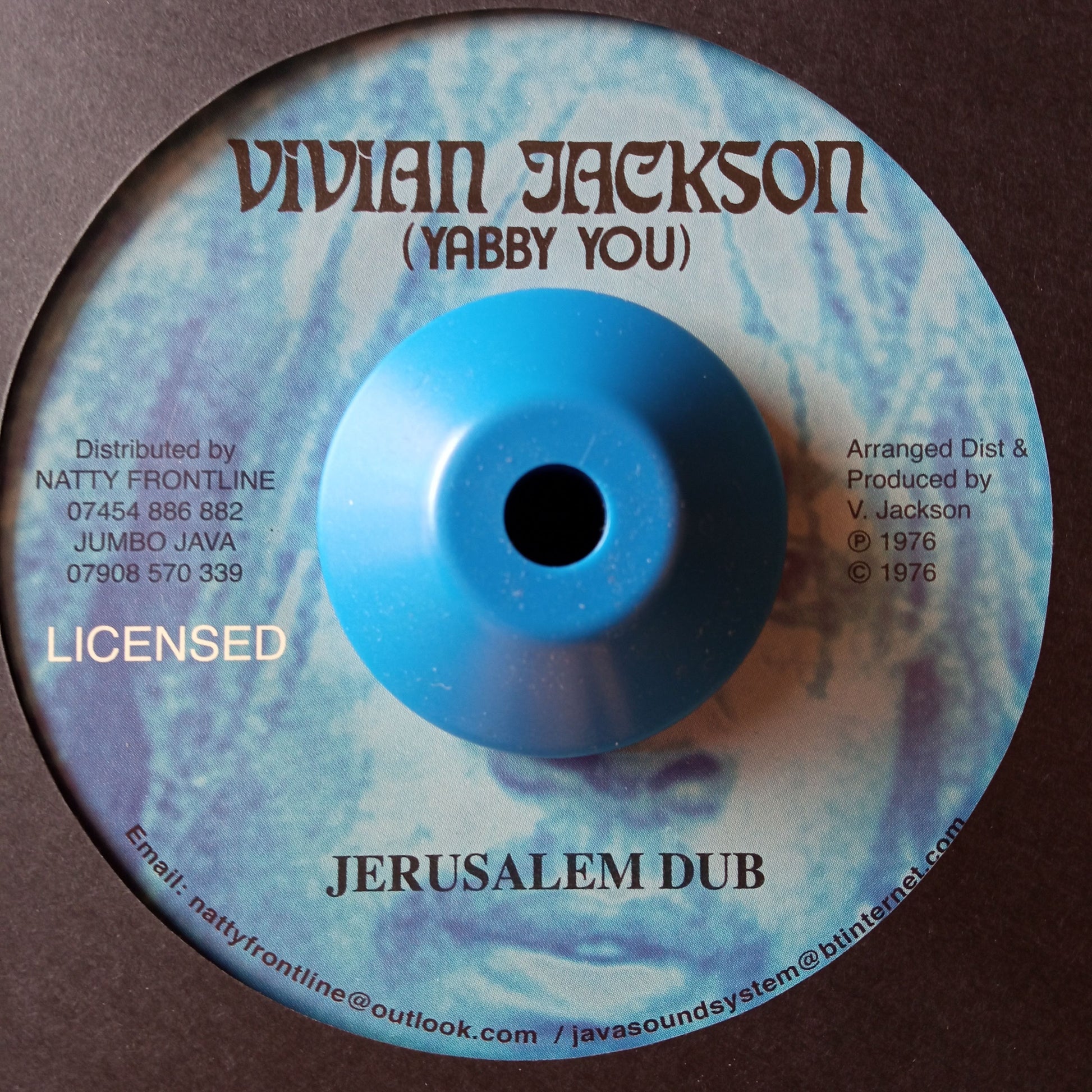 Vivian Jackson / Yabba You – Wall Of Jerusalem b