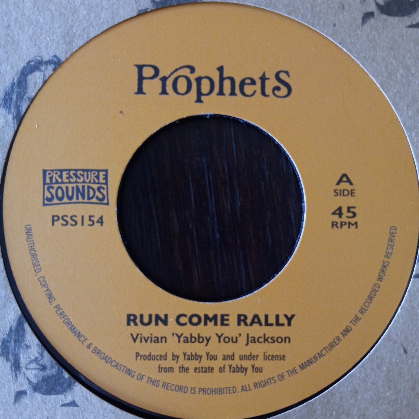 Vivian 'Yabby You' Jackson - Run Come Rally