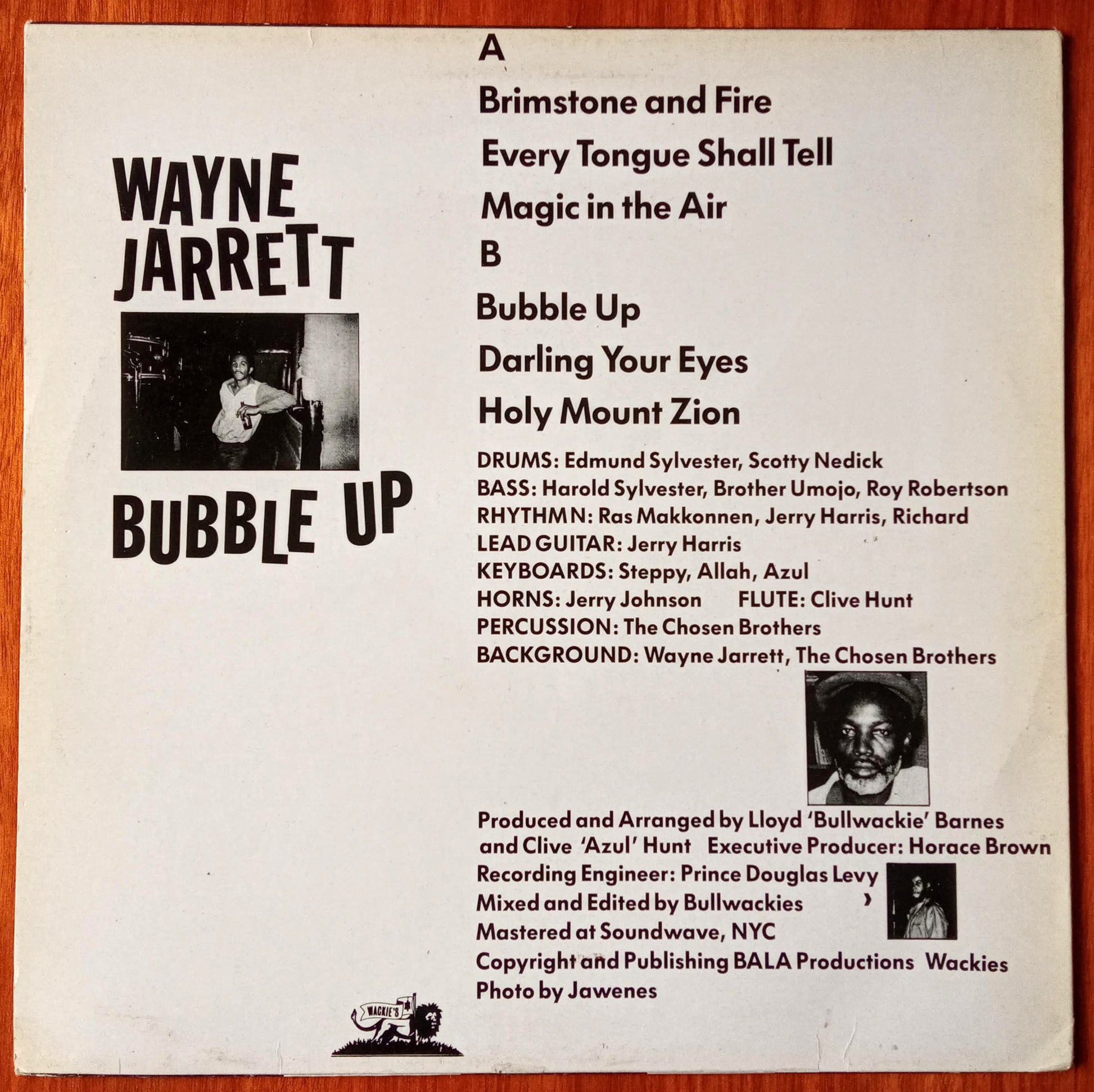 Wayne Jarrett – Bubble Up b