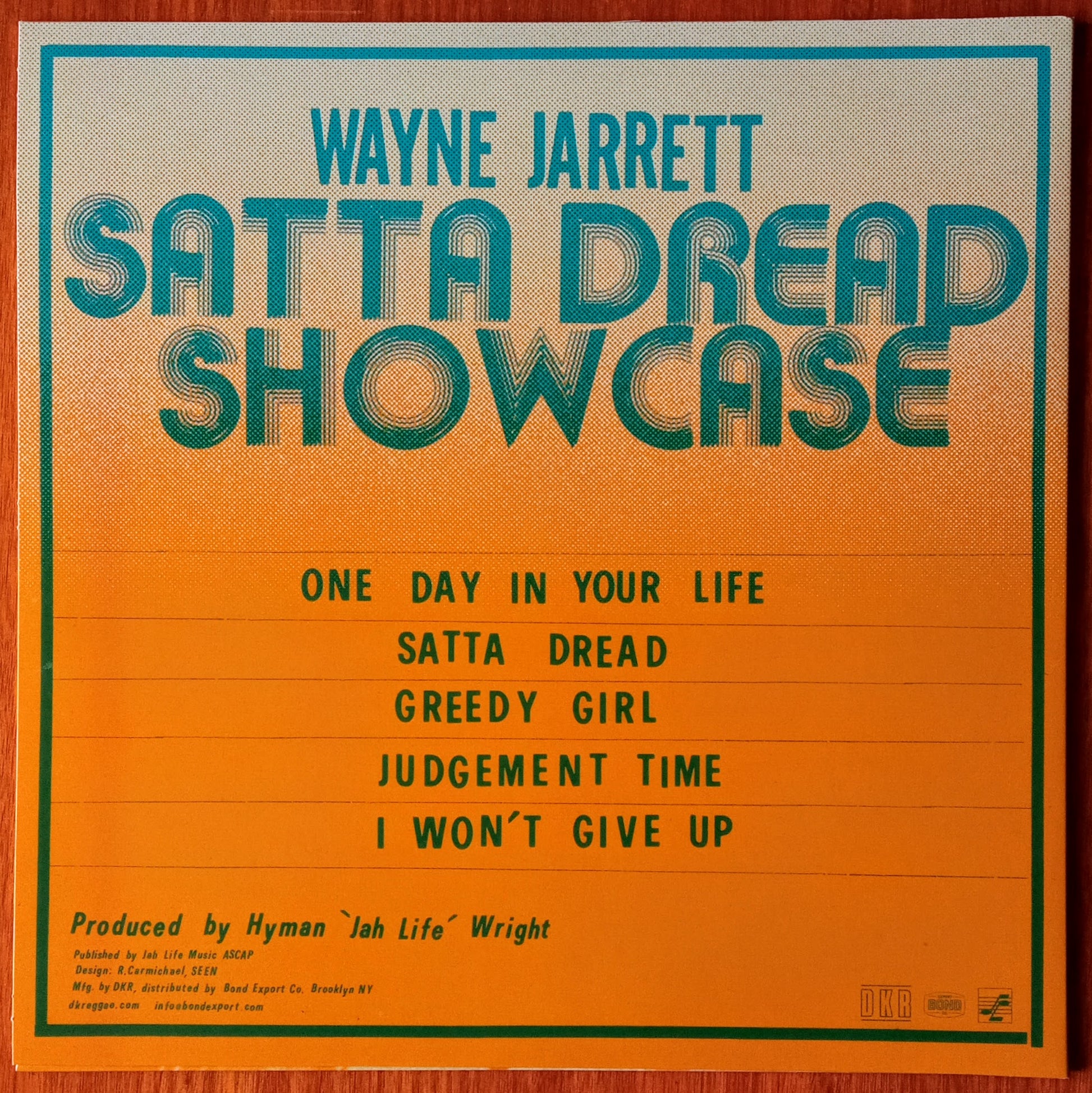 Wayne Jarrett – Satta Dread Showcase b