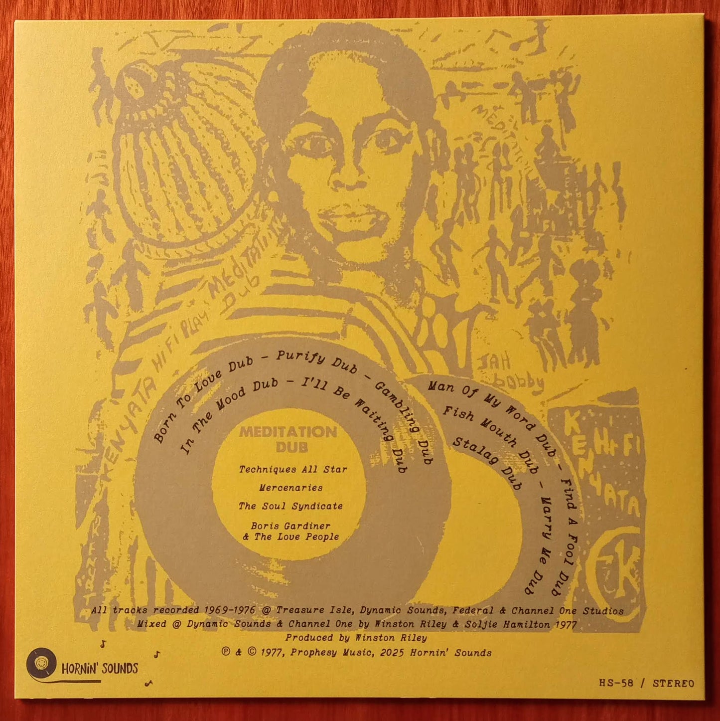 Winston Riley – Meditation Dub b
