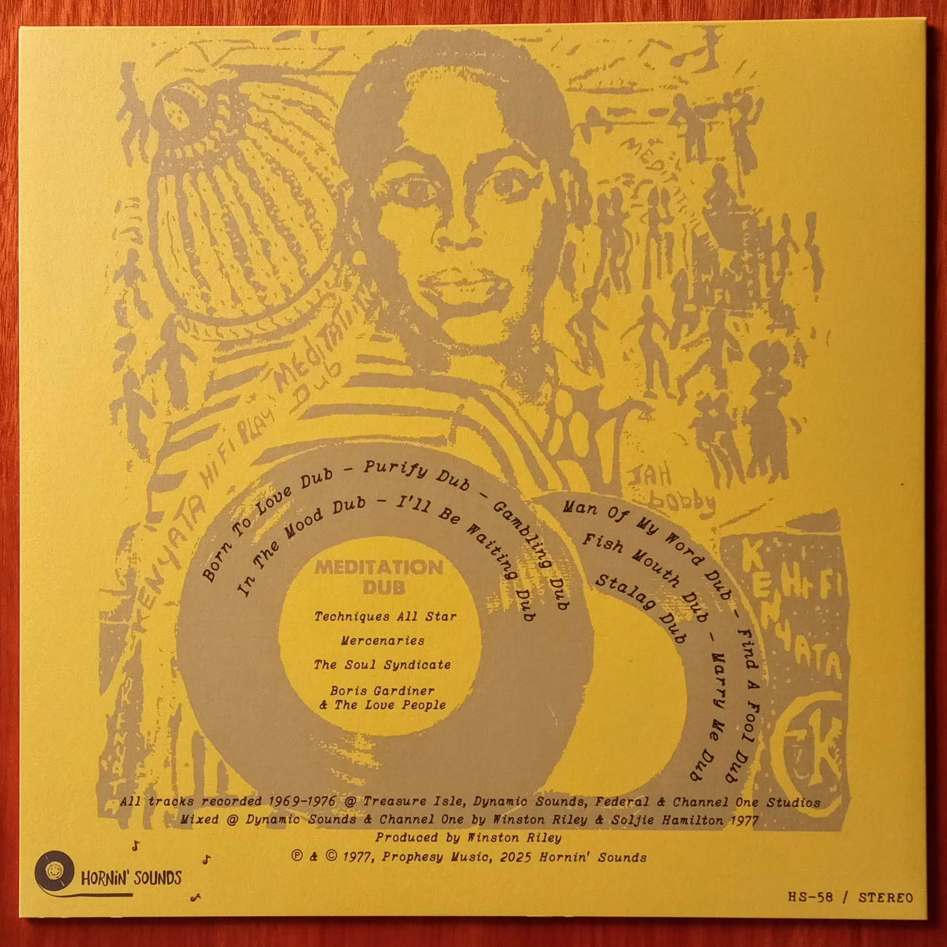 Winston Riley – Meditation Dub b