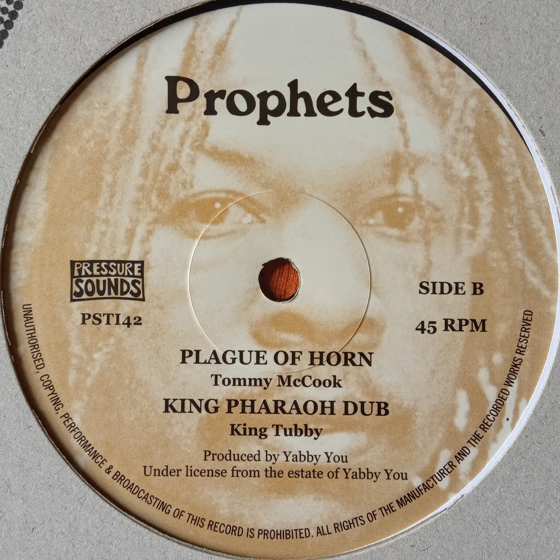 Yabby You + The Prophets – King Pharaohs Plague b