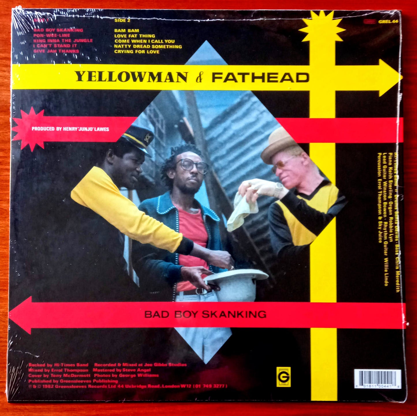 Yellowman Fathead – Bad Boy Skanking b