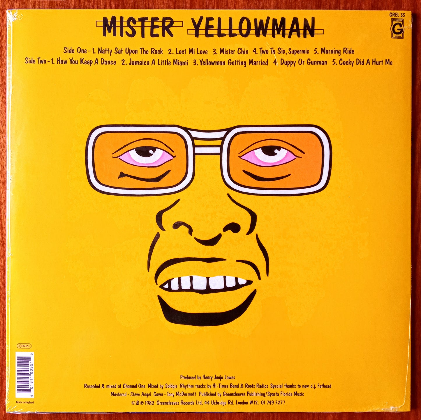 Yellowman – Mister Yellowman b