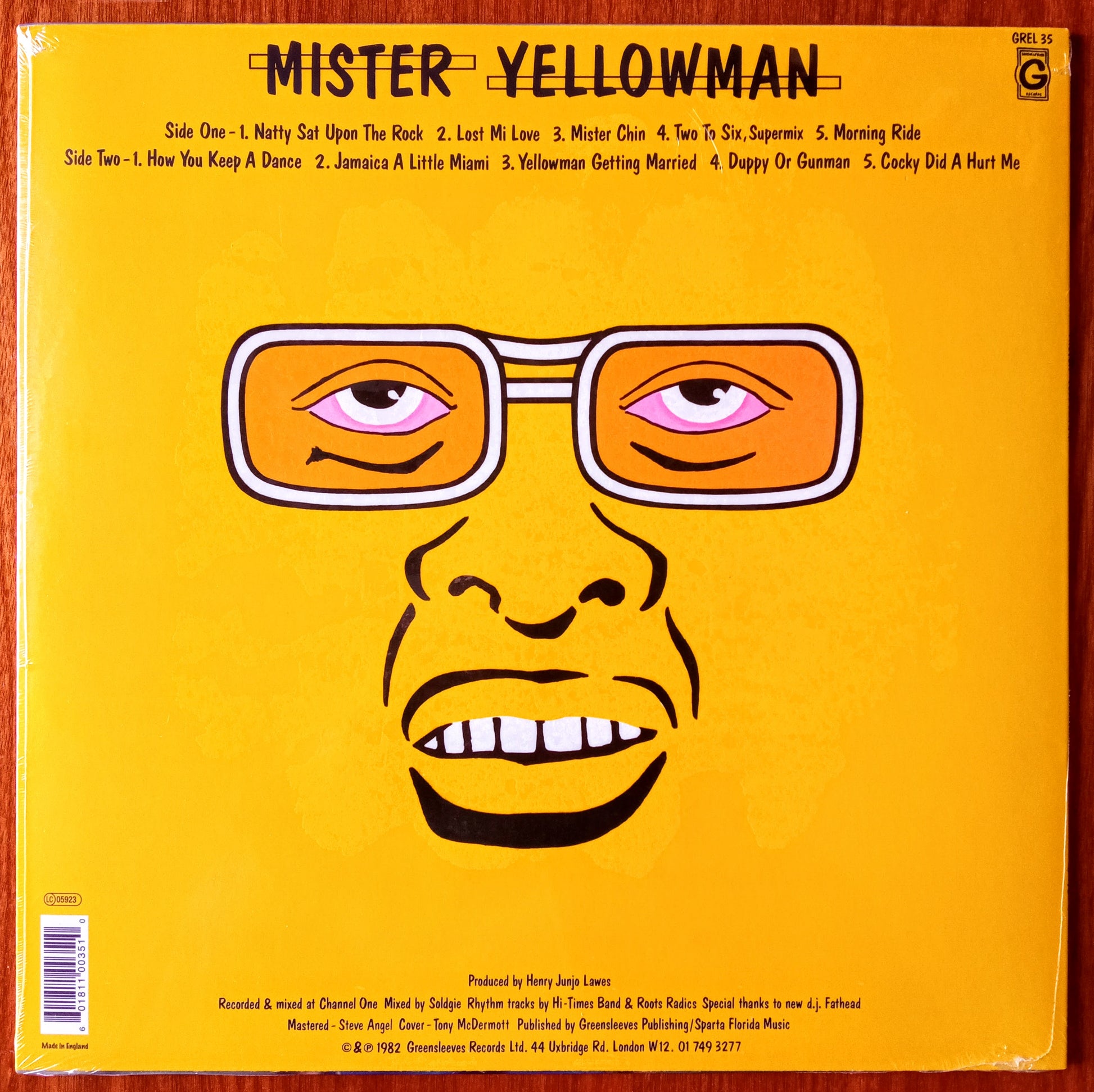 Yellowman – Mister Yellowman b
