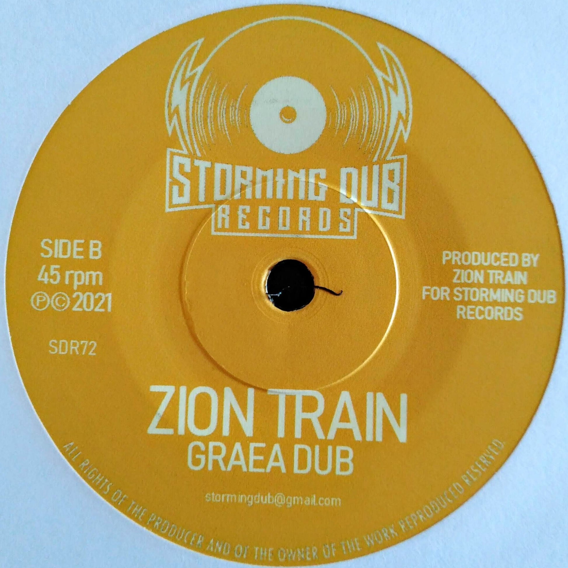 Zion Train - Dub Of The Blind b