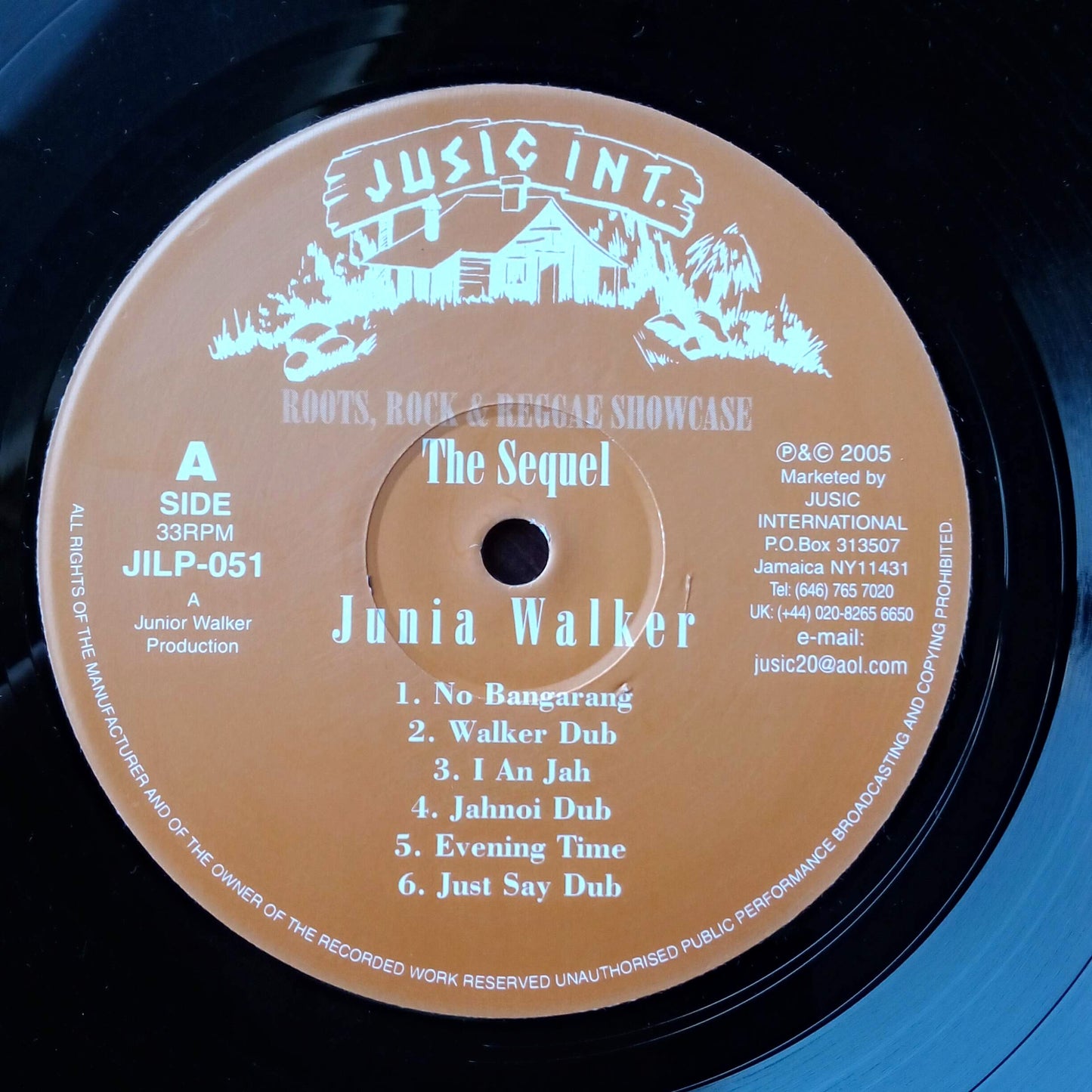 Junia Walker - The Sequel / LP Vinilo