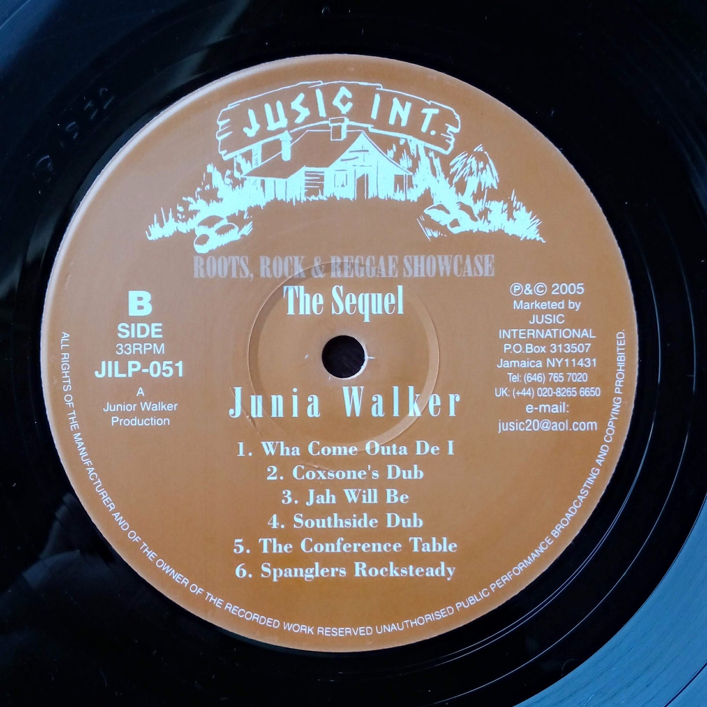 Junia Walker - The Sequel / LP Vinilo