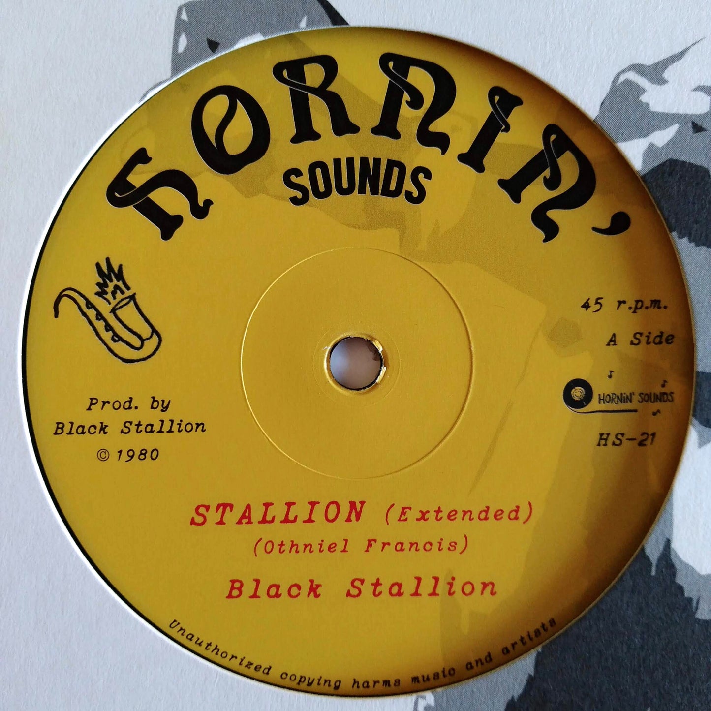 Black Stallion - Stallion / 12" Vinilo