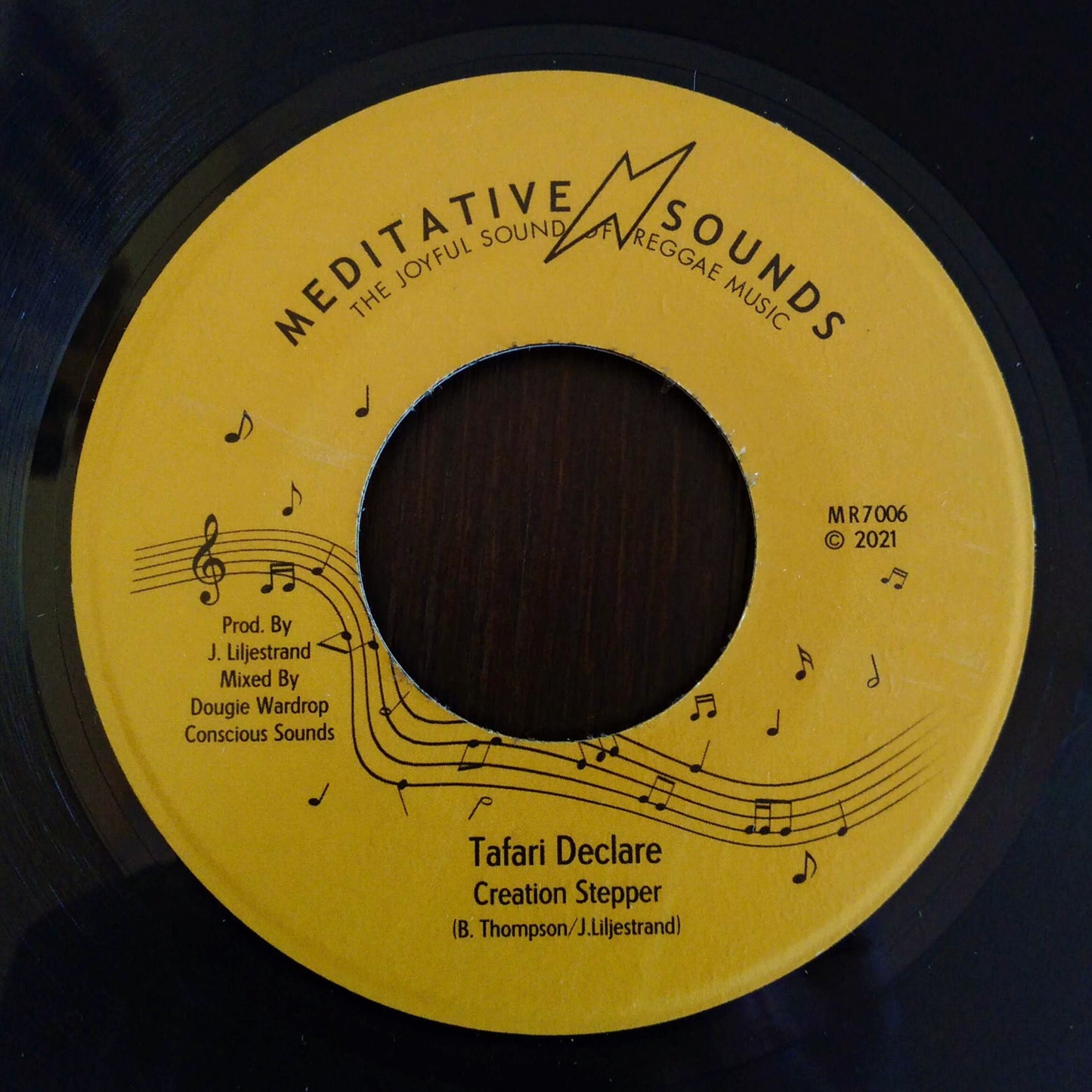 Creation Stepper - Tafari Declare / 7" Vinilo