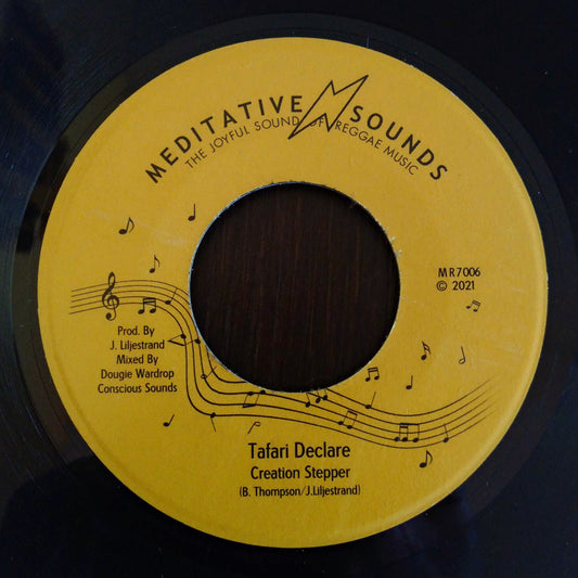 Creation Stepper - Tafari Declare / 7" Vinilo