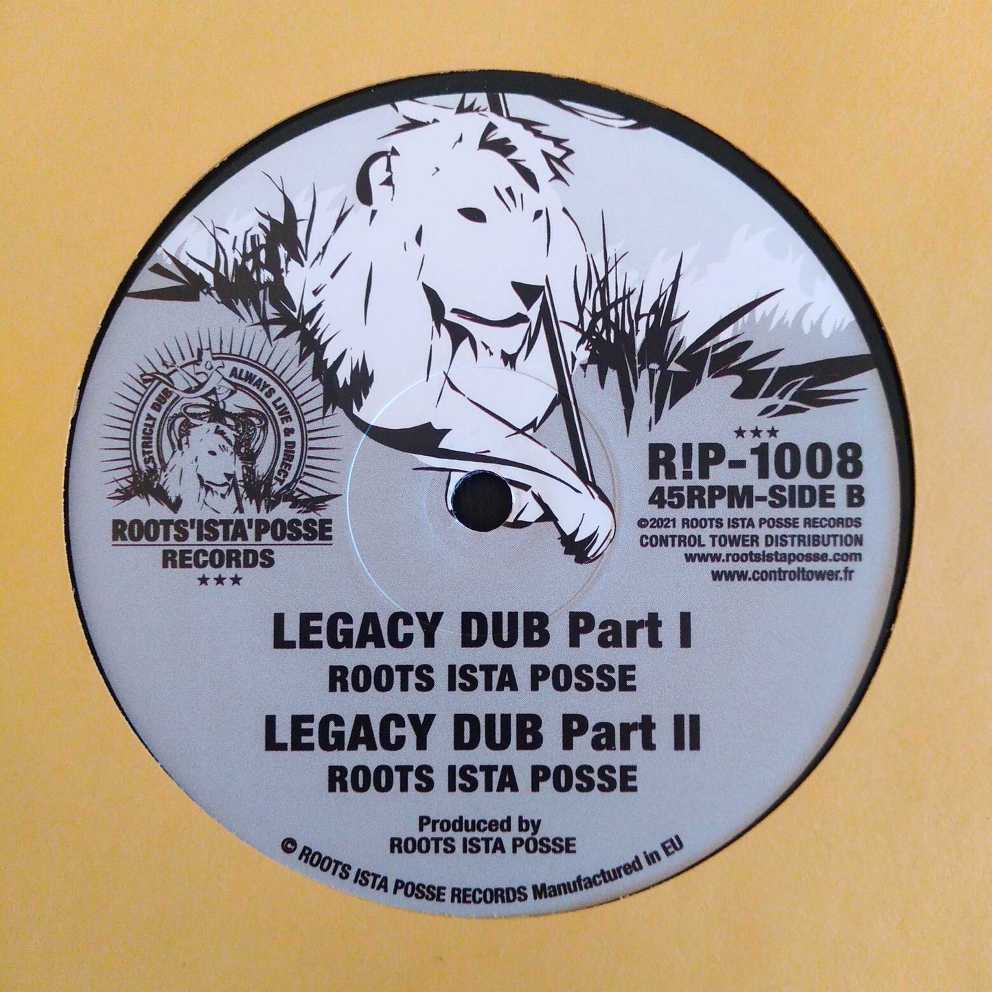 Roots Ista Posse - Rootikal / Legacy / 10" Vinilo
