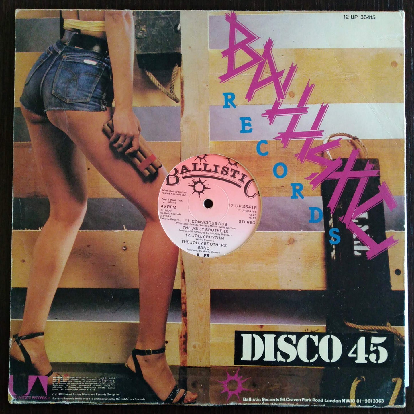 The Jolly Brothers - Conscious Man / 12" Vinyl